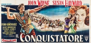 The Conqueror movie posters (1956) puzzle MOV_1857937