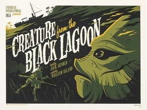 Creature from the Black Lagoon movie posters (1954) Stickers MOV_1858107