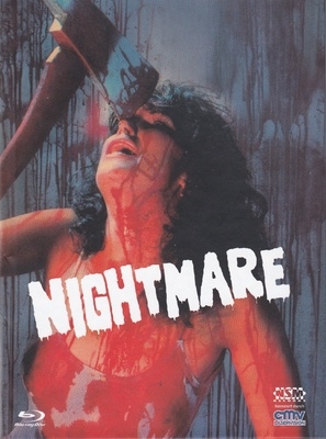 Nightmare movie posters (1981) tote bag
