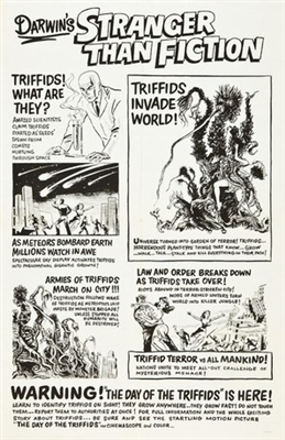 The Day of the Triffids movie posters (1962) poster with hanger