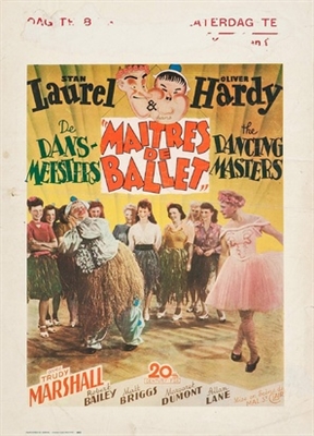 The Dancing Masters movie posters (1943) poster