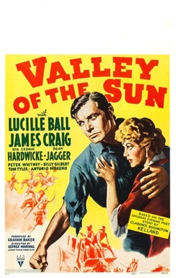 Valley of the Sun movie posters (1942) metal framed poster
