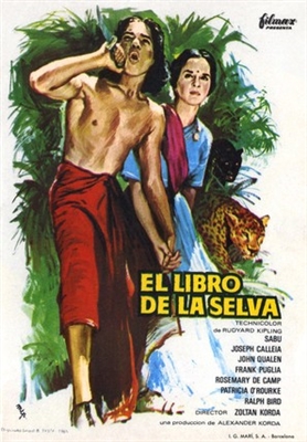 Jungle Book movie posters (1942) poster