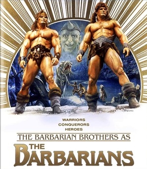 The Barbarians movie posters (1987) tote bag