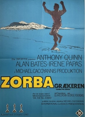 Alexis Zorbas movie posters (1964) Stickers MOV_1858736