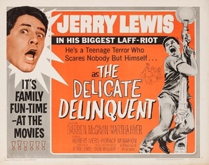 The Delicate Delinquent movie posters (1957) wooden framed poster