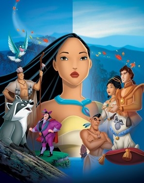 Pocahontas movie posters (1995) wooden framed poster