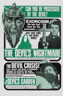 La plus longue nuit du diable movie posters (1971) wooden framed poster