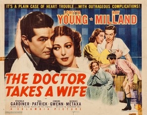 The Doctor Takes a Wife movie posters (1940) Mouse Pad MOV_1859380