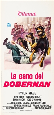 The Doberman Gang movie posters (1972) canvas poster