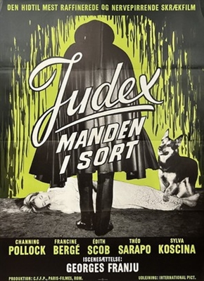 Judex movie posters (1963) mouse pad