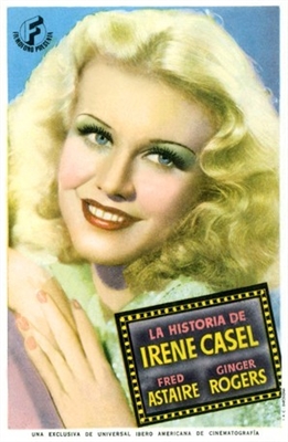 The Story of Vernon and Irene Castle movie posters (1939) pillow