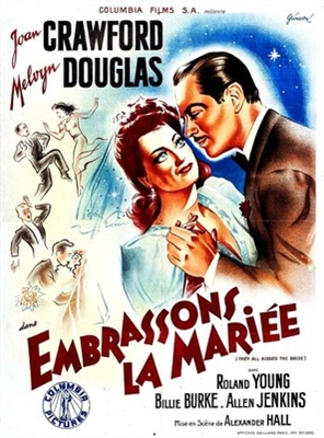 They All Kissed the Bride movie posters (1942) poster