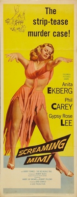 Screaming Mimi movie poster (1958) wooden framed poster