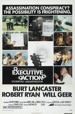 Executive Action movie poster (1973) Stickers MOV_185fbeb5