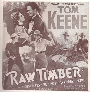 Raw Timber movie posters (1937) metal framed poster