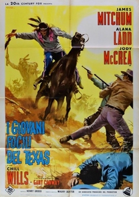 Young Guns of Texas movie posters (1962) mug