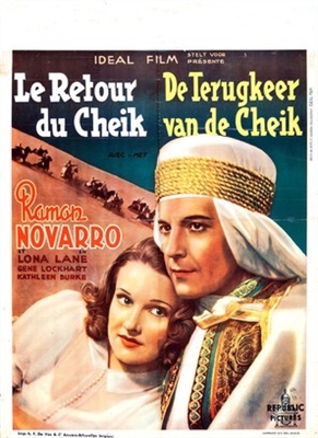 The Sheik Steps Out movie posters (1937) wood print