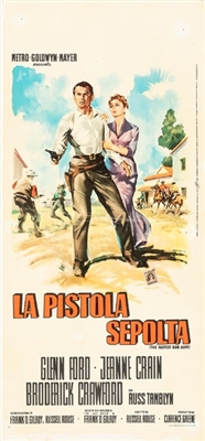 The Fastest Gun Alive movie posters (1956) pillow