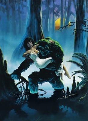Swamp Thing movie posters (1982) pillow