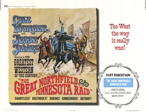 The Great Northfield Minnesota Raid movie posters (1972) wood print