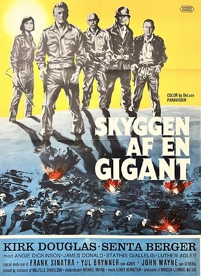 Cast a Giant Shadow movie posters (1966) canvas poster