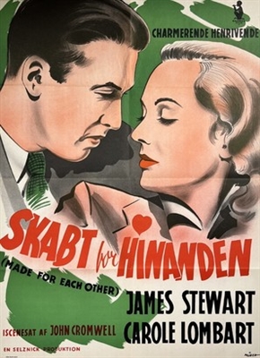 Made for Each Other movie posters (1939) wood print