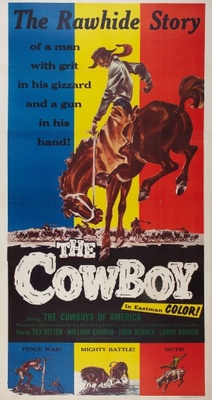 The Cowboy movie poster (1954) sweatshirt