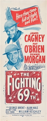The Fighting 69th movie posters (1940) poster with hanger
