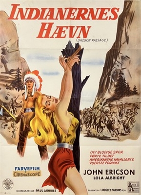 Oregon Passage movie posters (1957) Stickers MOV_1862906