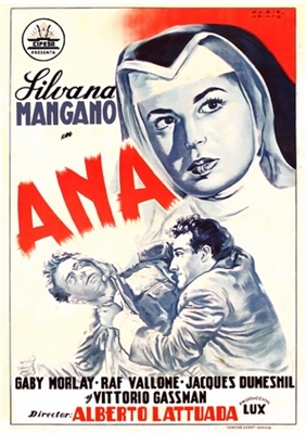 Anna movie posters (1951) wood print