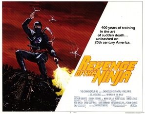Revenge Of The Ninja movie posters (1983) metal framed poster