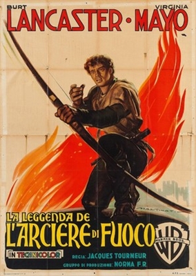 The Flame and the Arrow movie posters (1950) mouse pad