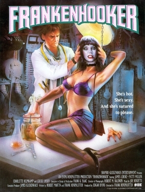 Frankenhooker movie posters (1990) canvas poster