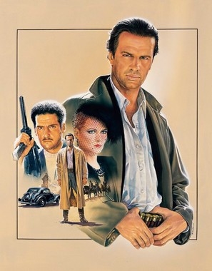 The Sicilian movie posters (1987) canvas poster