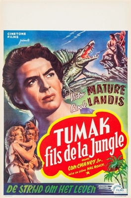 One Million B.C. movie posters (1940) wood print