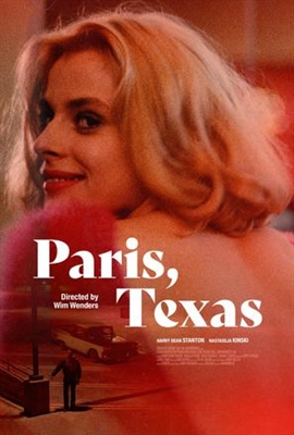 Paris, Texas movie posters (1984) poster with hanger