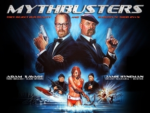 MythBusters movie posters (2003) wooden framed poster