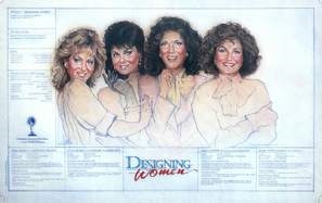 Designing Women movie posters (1986) tote bag