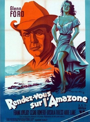 The Americano movie posters (1955) poster with hanger