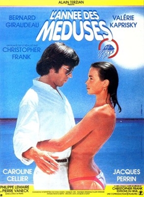 L'année des méduses movie posters (1984) wooden framed poster