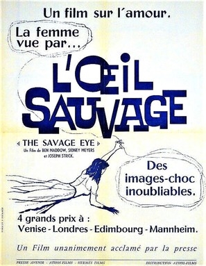 The Savage Eye movie posters (1960) metal framed poster