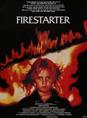 Firestarter movie posters (1984) tote bag