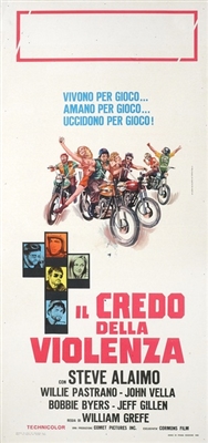 Wild Rebels movie posters (1967) wood print
