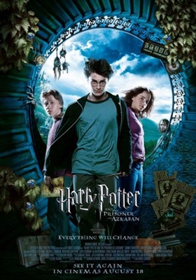 Harry Potter and the Prisoner of Azkaban movie posters (2004) metal framed poster
