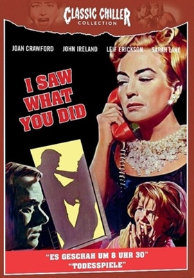 I Saw What You Did movie posters (1965) mug