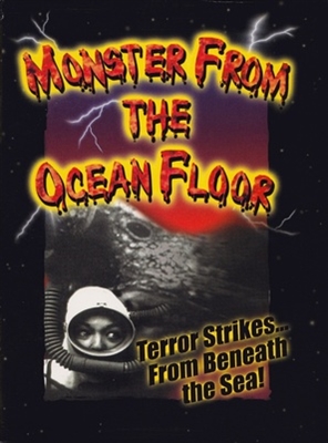 Monster from the Ocean Floor movie posters (1954) metal framed poster