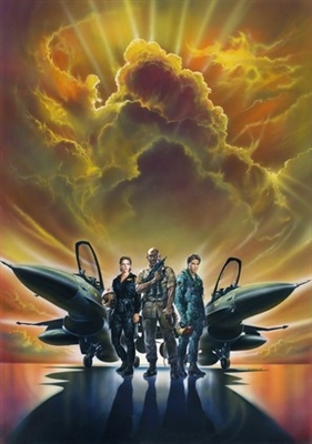 Iron Eagle movie posters (1986) tote bag