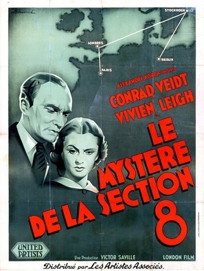 Dark Journey movie posters (1937) Stickers MOV_1865722