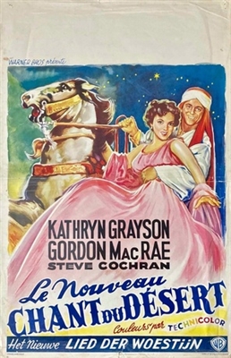 The Desert Song movie posters (1953) canvas poster
